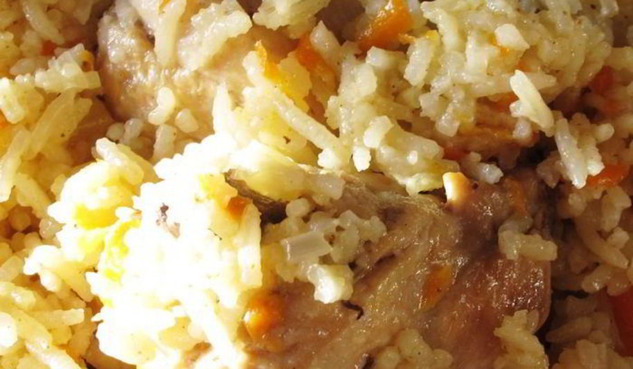 Рецепт быстрого плова с курицей