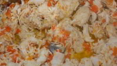 детский плов с курицей