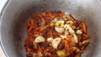 домашний плов со свининой