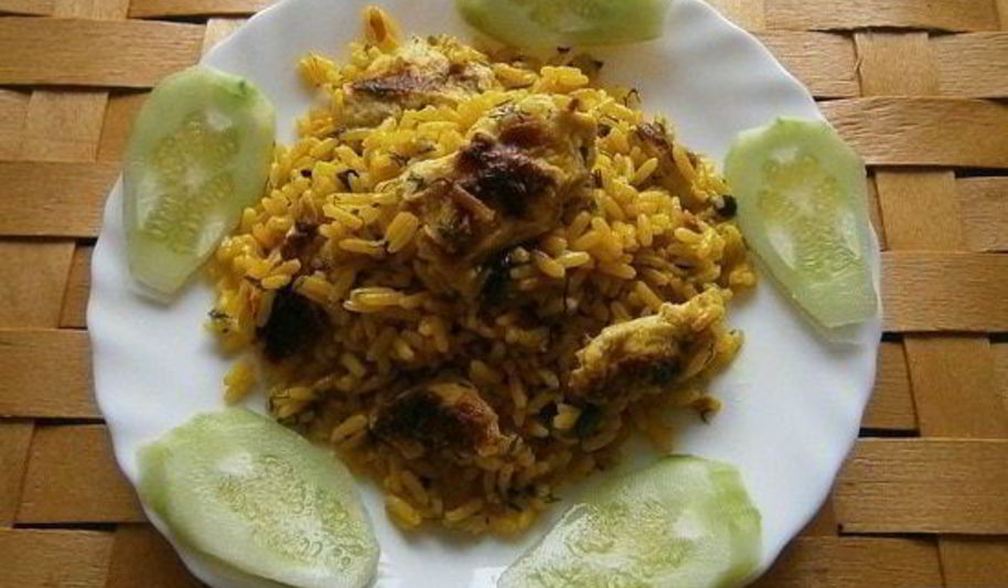 Рецепт дошеме — плова с курицей