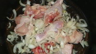 дошеме — плов с курицей