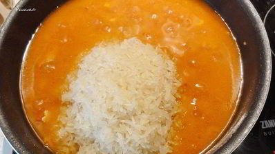 джамбалайя с курицей и чоризо