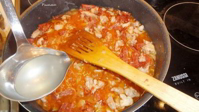 джамбалайя с курицей и чоризо