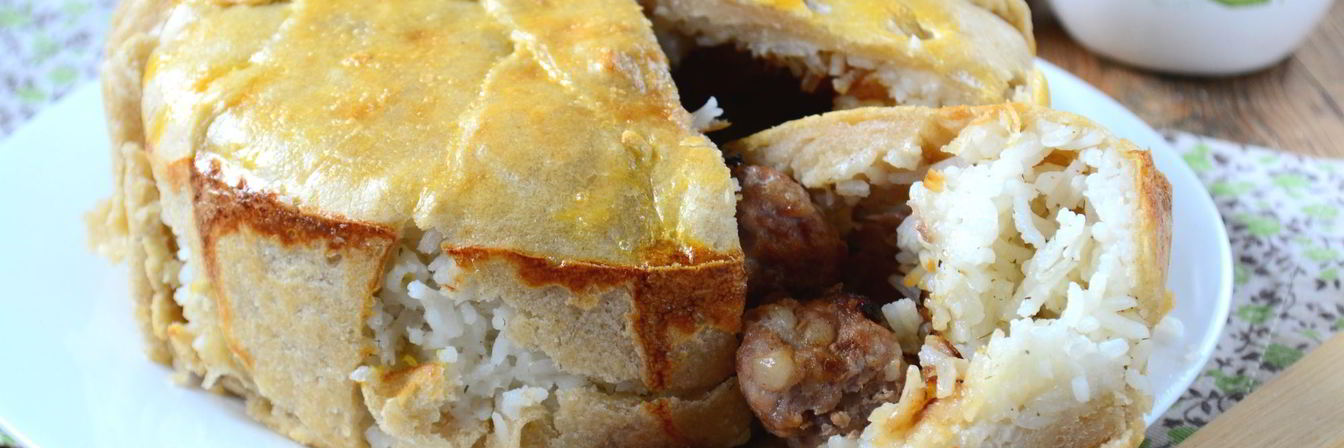 Хан-плов с фрикадельками