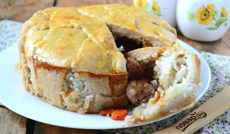 Рецепт хана-плова с фрикадельками