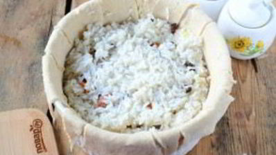 хан-плов с фрикадельками