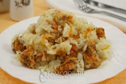 Куриный плов в мультиварке