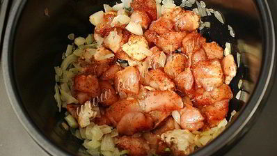 куриный плов в мультиварке
