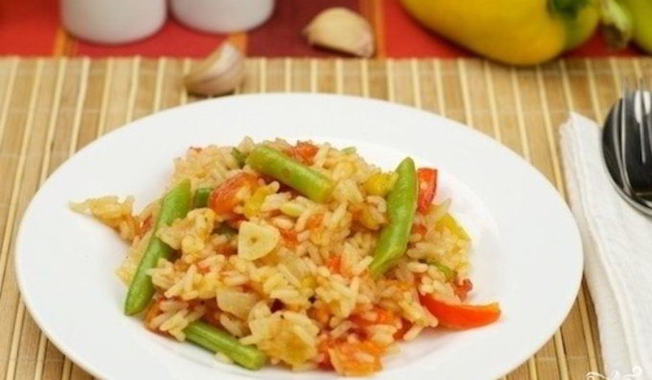 Рецепт паэльи овощной