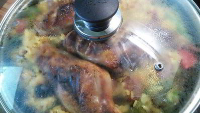 паэлья с кроликом