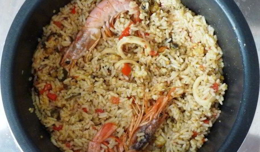 Рецепт паэльи с морепродуктами