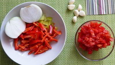 паэлья с морепродуктами