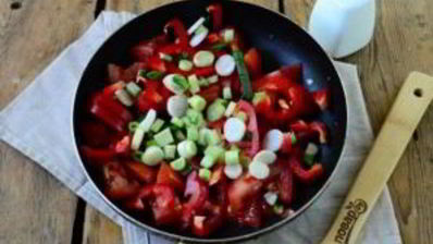 паэлья в лаваше