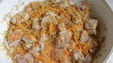 плов из булгура с курицей