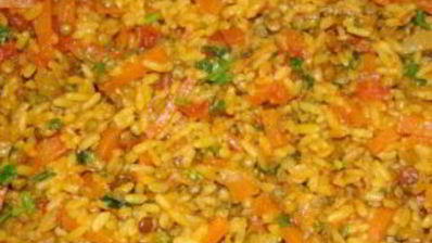 плов из чечевицы