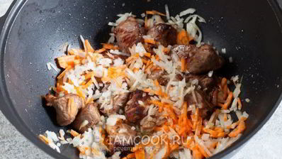 плов из гречки с бараниной