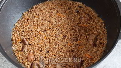 плов из гречки с бараниной