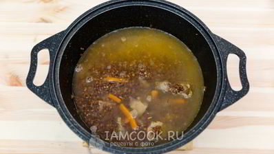 плов из гречки со свининой