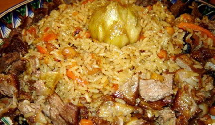 Рецепт плова из гуся