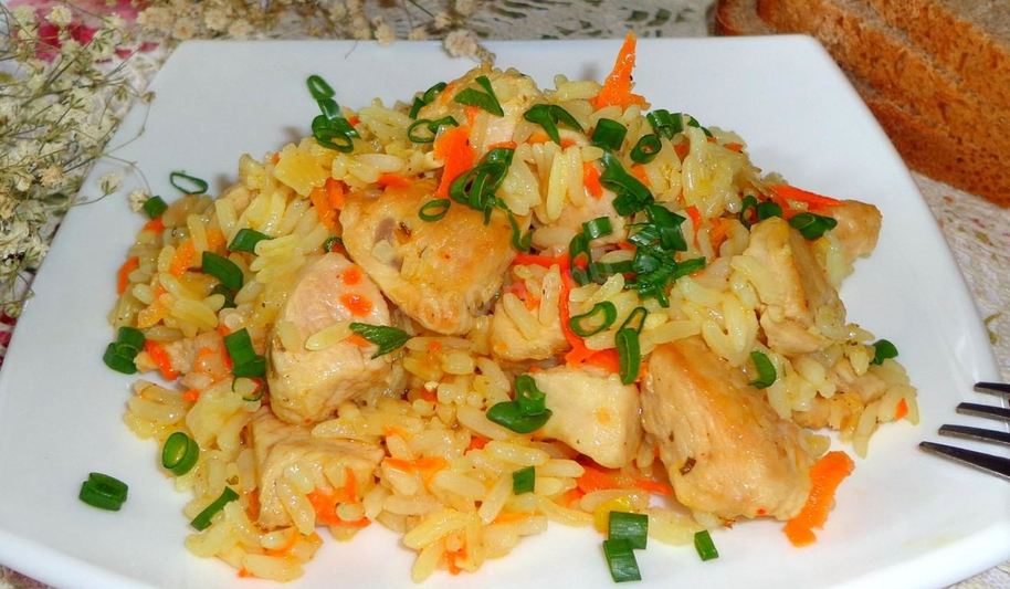 Рецепт плова из индейки