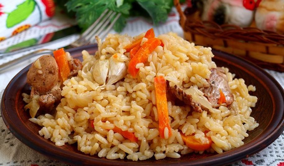 Рецепт плова из кролика