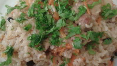 плов из курицы на здоровье