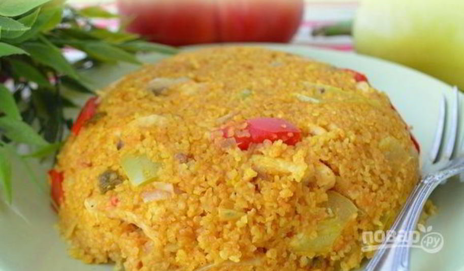 Рецепт плова из кус-куса