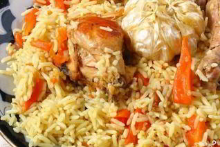 Плов из окорочков