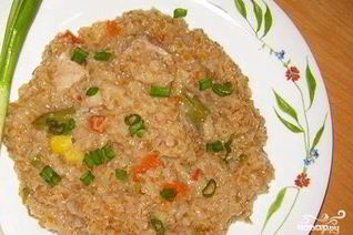 Плов из пшеничной крупы