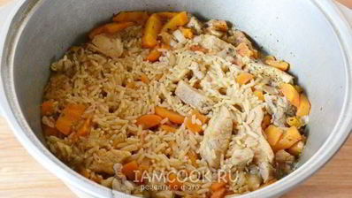 плов на курдюке