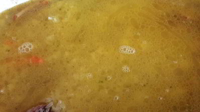 плов на шкварках с копченостями