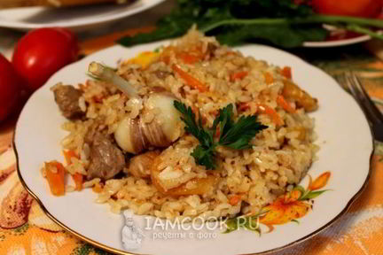 Плов по-казахски