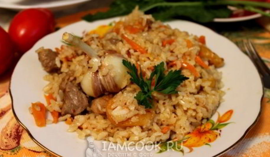Рецепт плова по-казахски