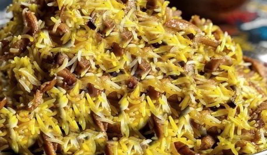 Рецепт плова с айвой