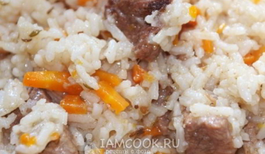 Рецепт плова с говядиной в казане