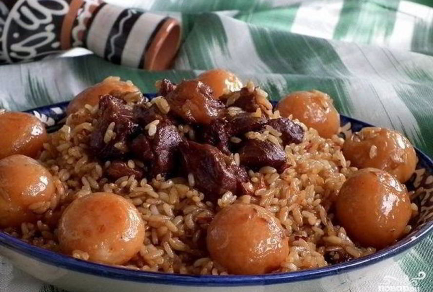 Плов с картошкой