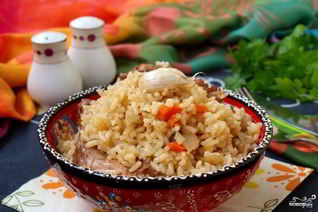 Плов с кроликом