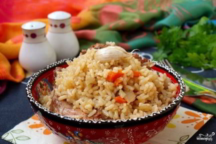 Плов с кроликом