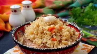 плов с кроликом