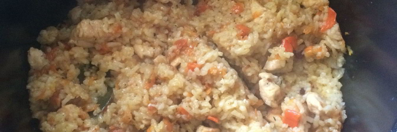 Плов с курицей в мультиварке для новичков