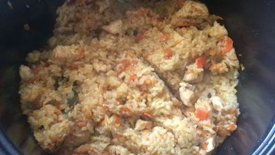 плов с курицей в мультиварке для новичков