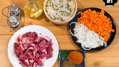 плов с машем