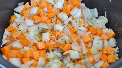 плов с мидиями