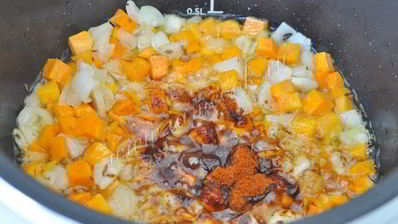 плов с мидиями