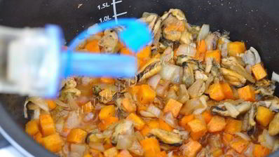 плов с мидиями