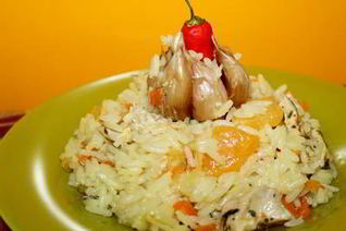 Плов с репой в мультиварке