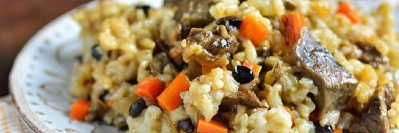 Плов с телятиной в мультиварке