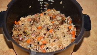 плов с телятиной в мультиварке