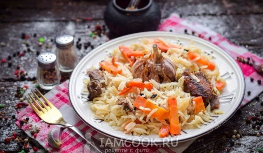 Рецепт плова с тушенкой в мультиварке