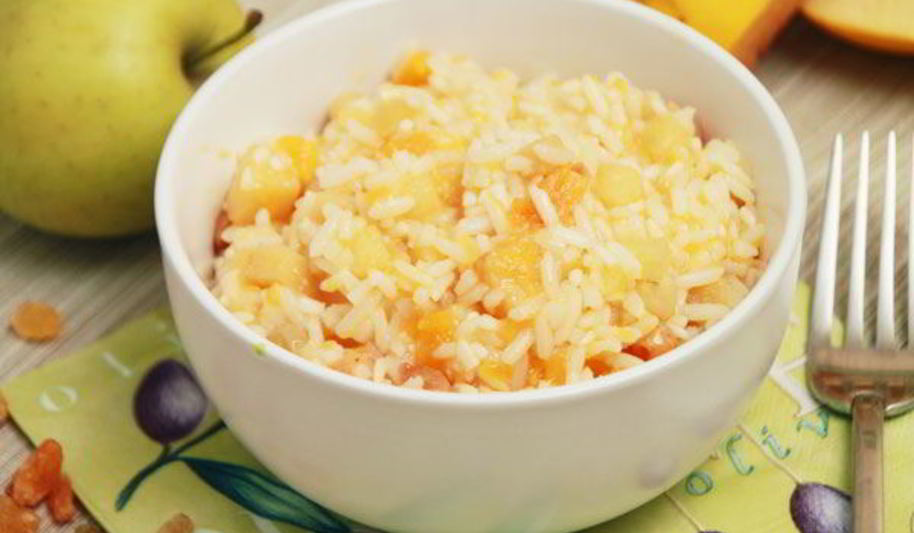 Рецепт плова с тыквой и фруктами